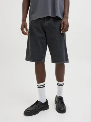 Timeless Denim High Shorts black