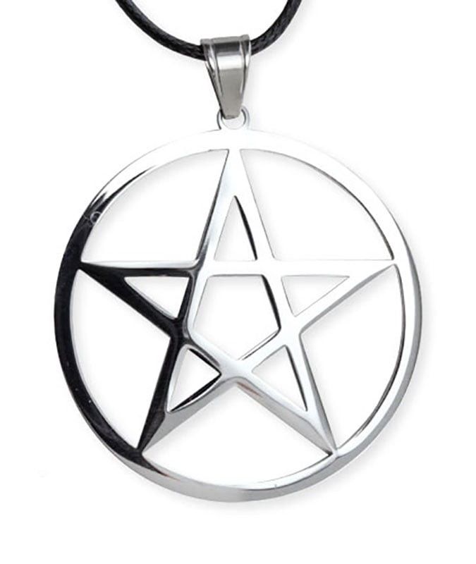 Pentagram halskæde