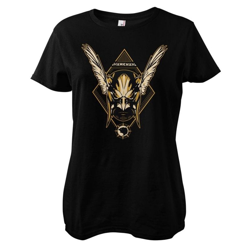 Black Agirly - Hawkman Girly Tee