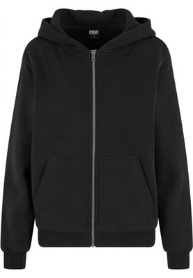 Ladies Fluffy Zip Hoody