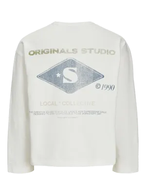 Oversize Cropped Sweatshirt Local Colllective JJ