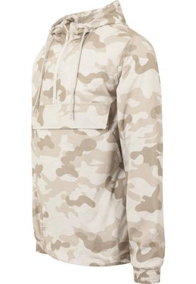 Camo Pull Over Windbreaker
