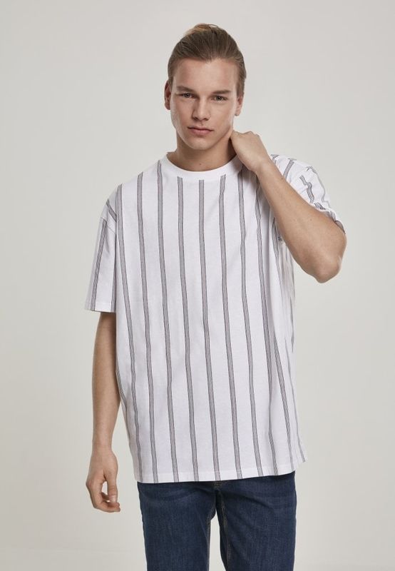 Oversize T-shirt with stripes