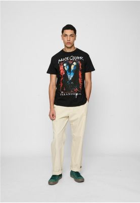 Alice Cooper Paranormal Splatter Adult Black Tee
