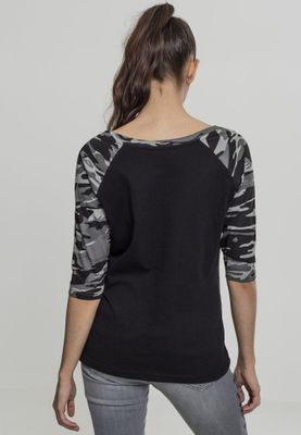 T-shirt with raglanarm ladies