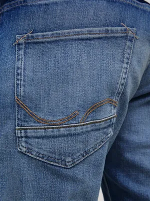 Stentvättade jeans slim fit - GLENN