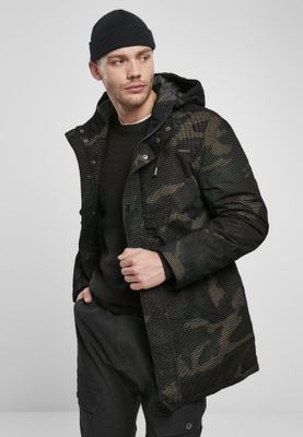 Netpattern camo parka