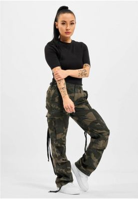 M-65 women's cargo pants in dark camo