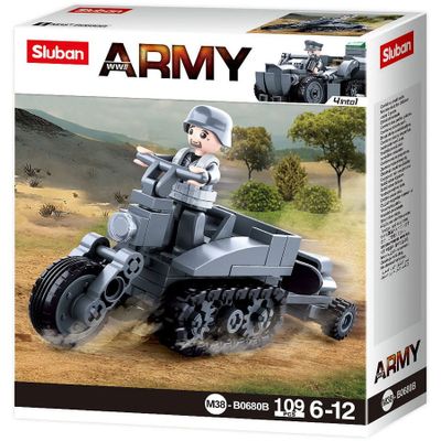 German Army Half crawler type motorcycle - Sluban - M38-B0680B