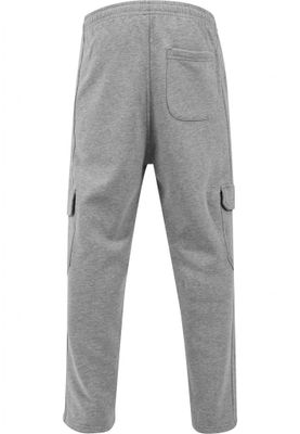 Cargo sweatpants with straight legs