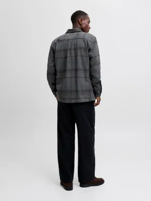 Rutig overshirt - herr