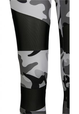 Camo leggings med meshtyg urban camo