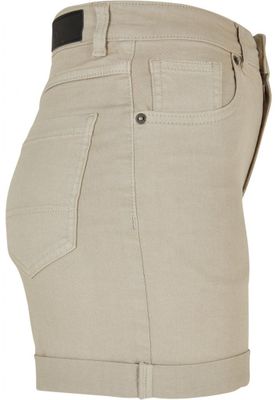 Colored Stretch Jeans Shorts Women