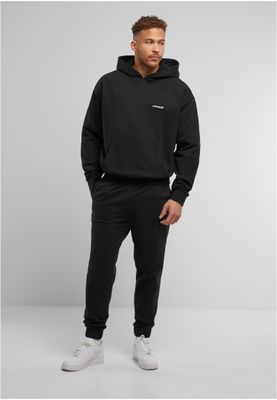 Huvtröja med logotyp bröst – svart