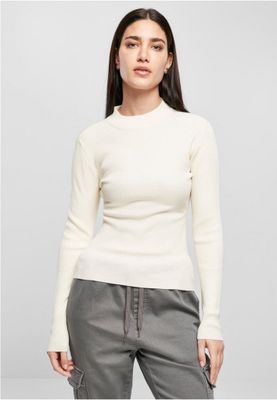 Ladies Rib Knit Turtelneck Sweater