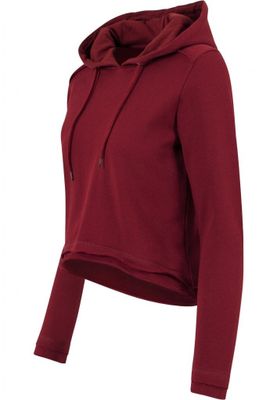 Kort hoodie dam