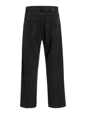 Svarta baggy fit jeans herr - ALEX
