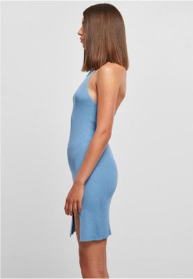 Ladies Rib Knit Neckholder Dress