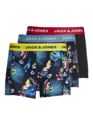 Jacflower boxershorts - 3-pack