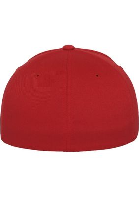 Red flexfit cap 5 panel