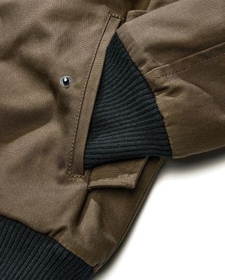 Men's teddy-lined jacket