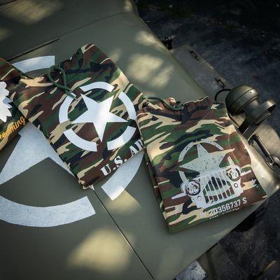 Allied Star U.S. Army camo hoodie