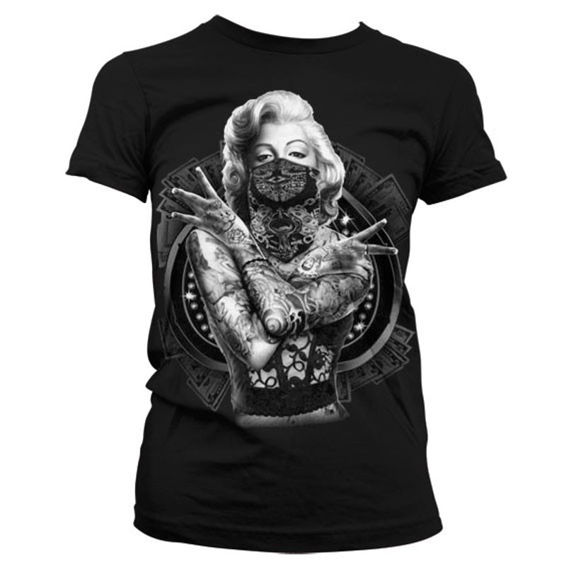 Marilyn Monroe Outlaw pige t-shirt