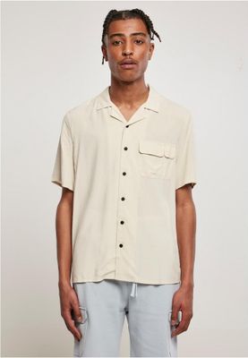 Short -sleeved shirt men's viscose