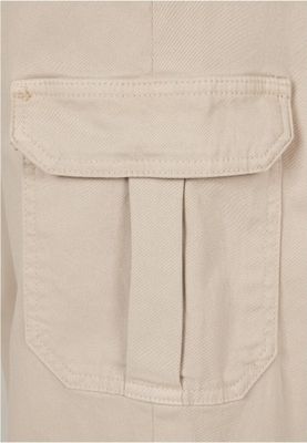 Ladies High Waist Straight Cargo Pants