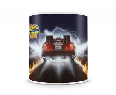 Delorean Fire Tracks kaffekrus