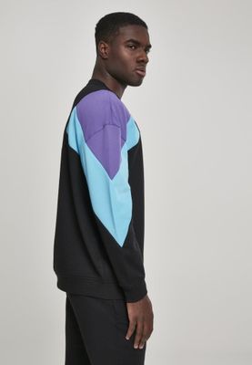 3-tone oversizse crewneck
