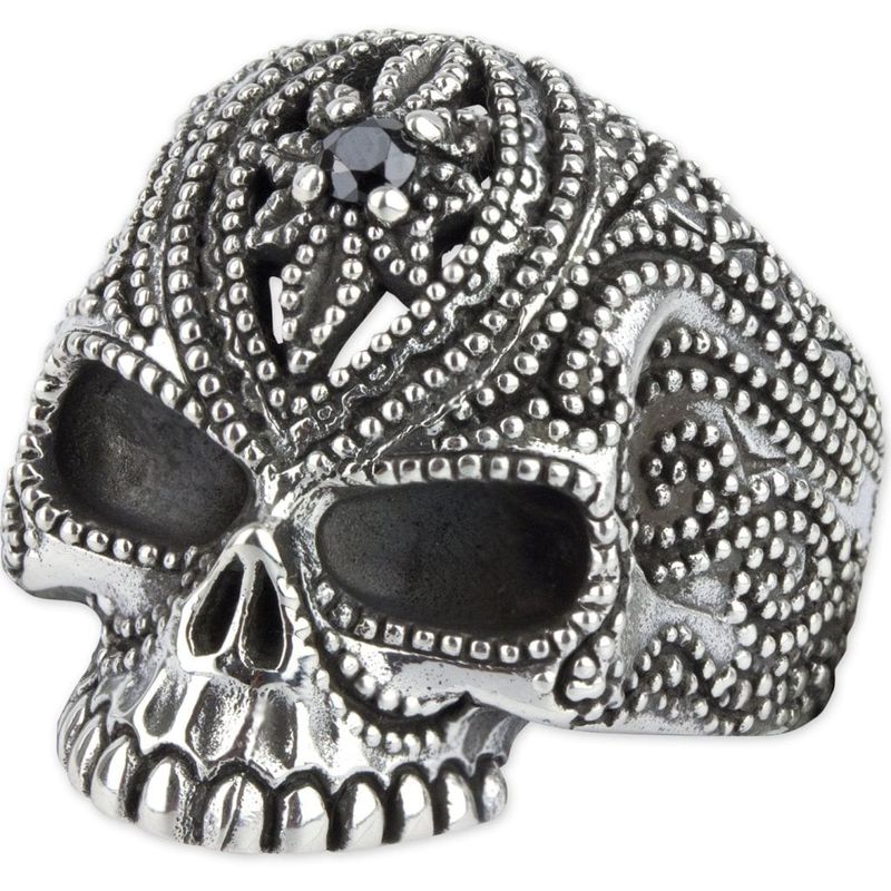 Tatovering Skull sølvring