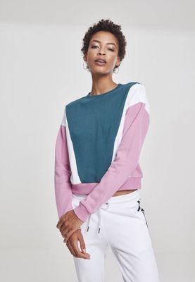Kort sweatshirt i tre farver dame