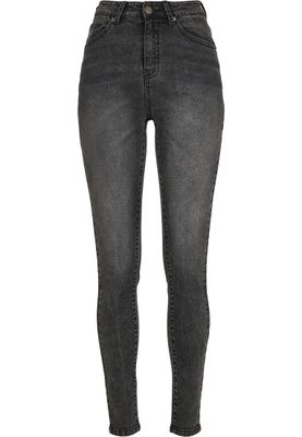 Jeans för dam slim – black stone washed