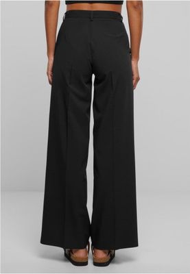Ladies Wide Pleated Pants