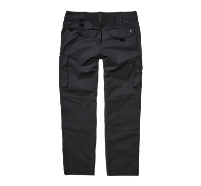 Byxor med stora fickor för herr – svart