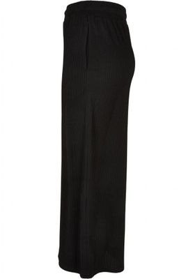 Ribbed midi skirt