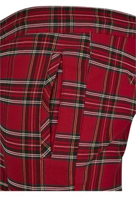 Tartan patterned shorts