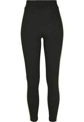 Leggings with a neon edge dam
