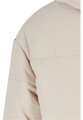 Hooded Block Puffer Jacket