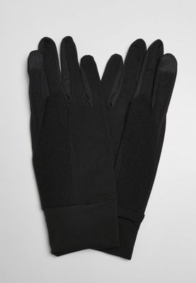 Black finger gloves