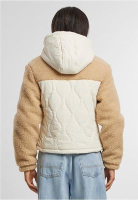 Sherpa Crinkle Nylon Mix Jacket