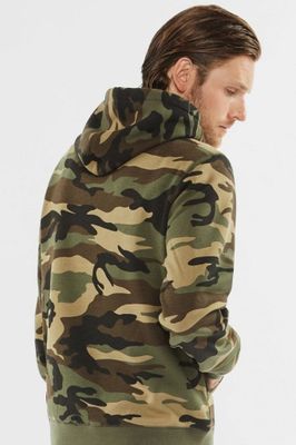 Camo hooded sweatshirt