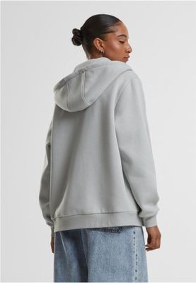 Ladies Fluffy Zip Hoody