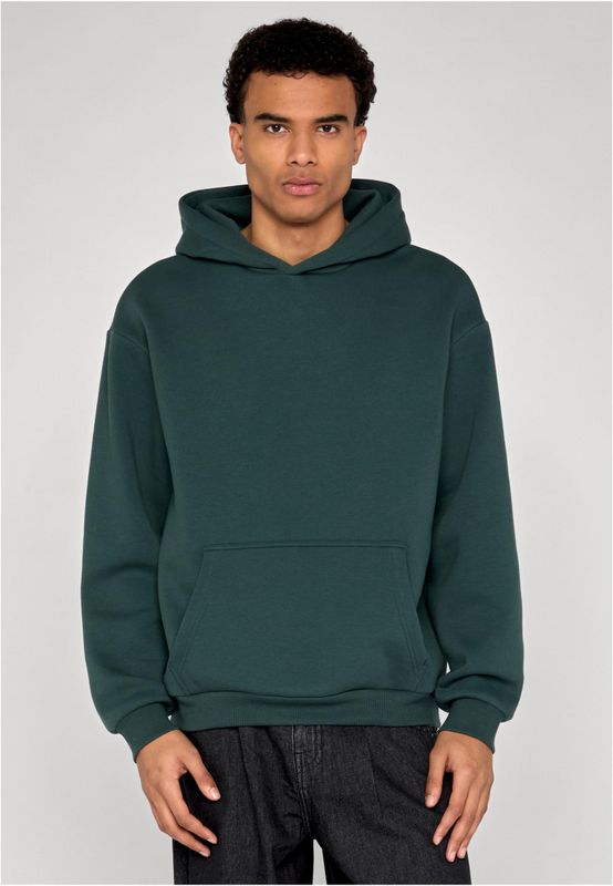 Huvtröja för herr med fluffy regular – bottlegreen