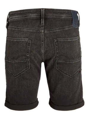Fox Optimistiska Jeansshorts Svart Medelhög Passform