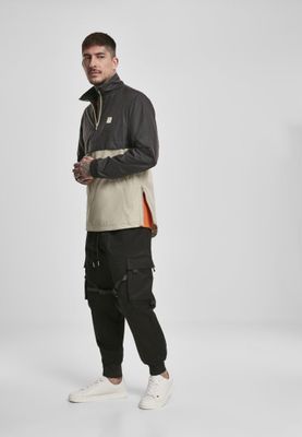 Pull over jacket with collar