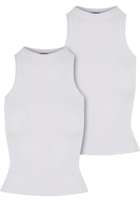 Racer Back Rib Top 2-Pack - Women's