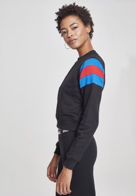 Short sweater with raglanarm lady