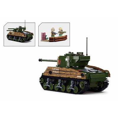 WWII M4A3 (76W) medium tank - Sluban - M38-B1110